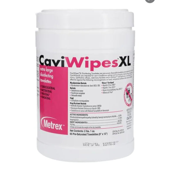 CaviWipe Surface Disinfectant Wipes